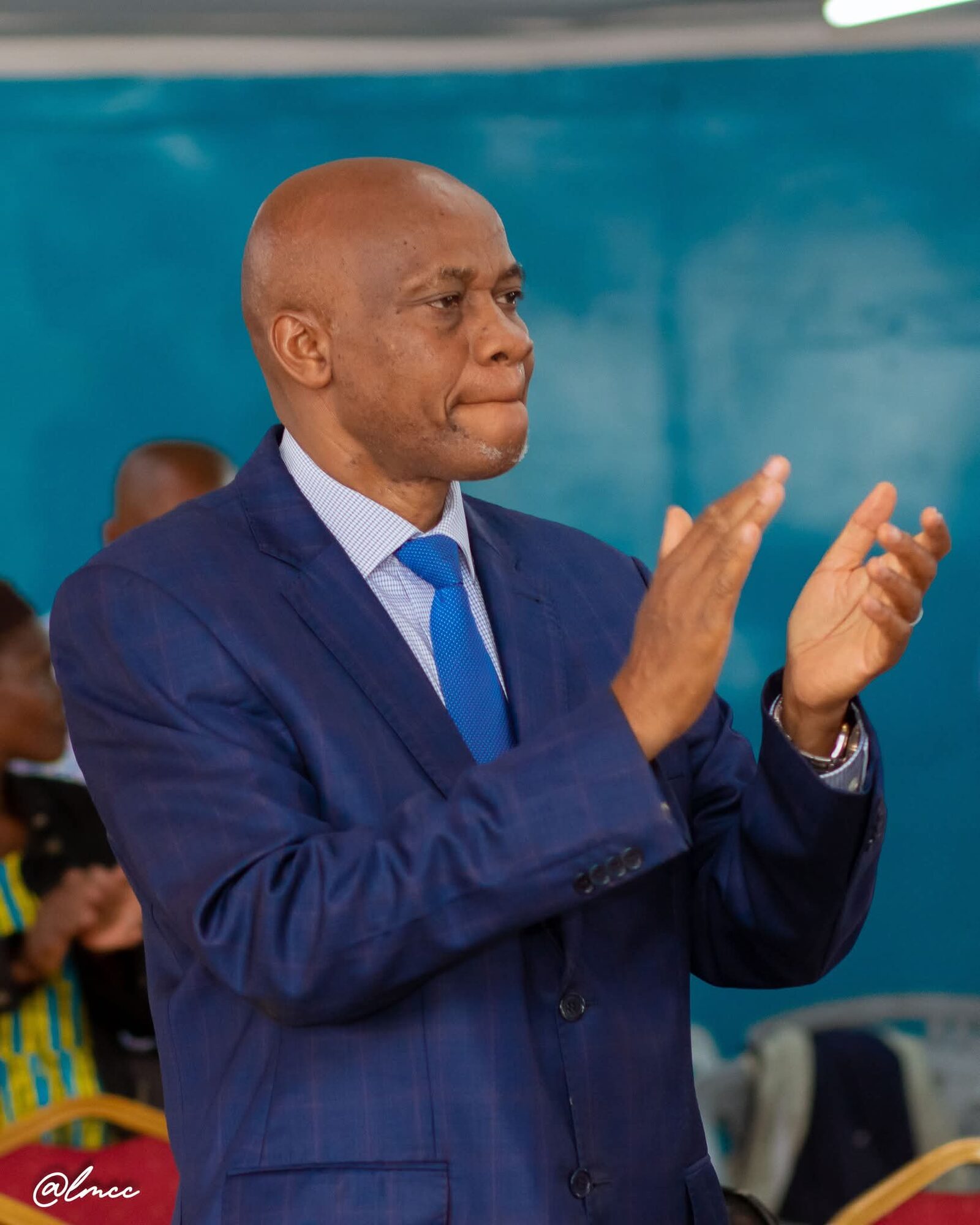 Bishop John Kaberere preaching
